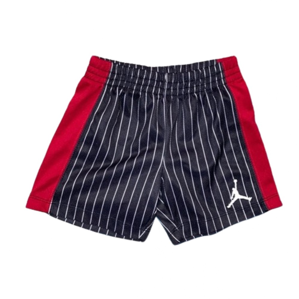JORDAN 18m shorts black and red baby toddler